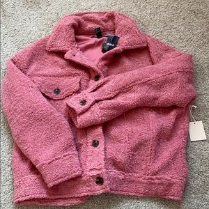 Pink Fuzzy Jacket